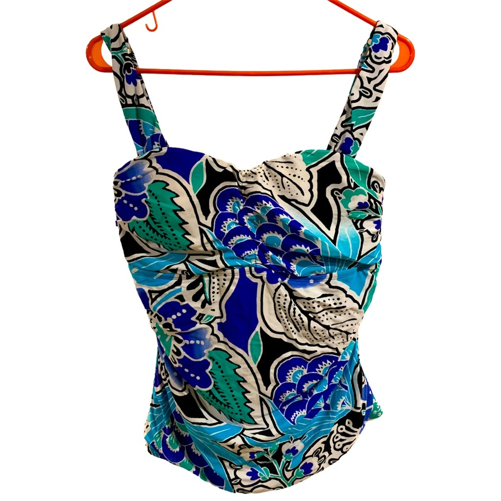 Maxine of Hollywood Swim Top Size 16
